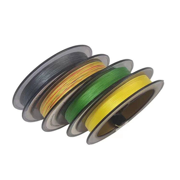 8-strand High-strength Wear-resistant 100 Meter Polyethylene Braided Fishing Line factory