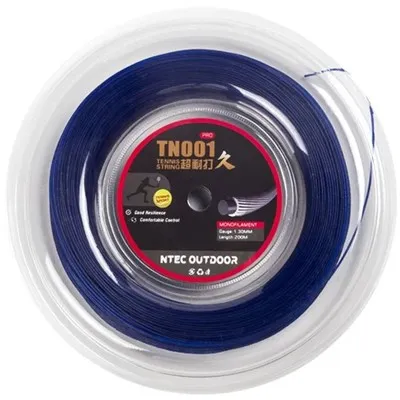 NTEC 超耐久 BN65 ナイロン バドミントン ラケット ストリング